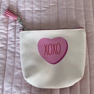 Rae Dunn XOXO Small Makeup Bag
